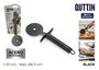 Quttin Cortapizza Mango Acero 20 cm Black - 24,5 x 8,9 x 2 cm (24 Unidades)
