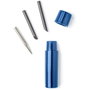 Staedtler Compás Mars Comfort 552 con Alargadera, Azul/Plata