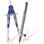 Staedtler Compás Mars Comfort 552 con Alargadera, Azul/Plata
