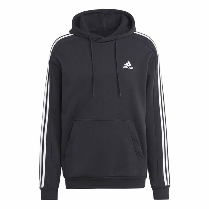 Sudadera con Capucha Hombre Adidas Negro