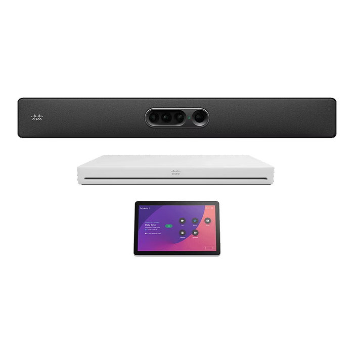 Cisco Room Kit EQ con Codec EQ Quad en Negro Cisco Room Kit EQ con Codec EQ Quad en Negro