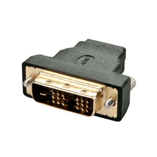 Lindy 41228 Cambiador de Género HDMI-A FM a DVI-D M Negro Lindy 41228 Cambiador de Género HDMI-A FM a DVI-D M Negro