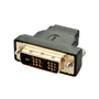 Lindy 41228 Cambiador de Género HDMI-A FM a DVI-D M Negro