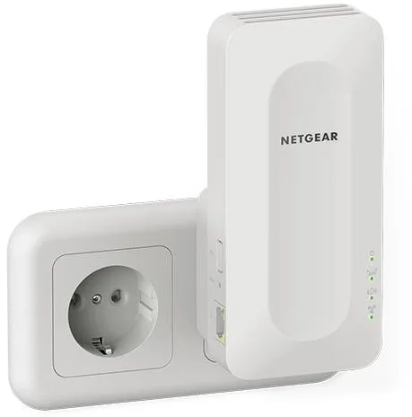 Netgear EAX15 Repetidor de red Mesh Wi-Fi 6 Doble Banda Blanco