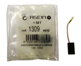 AEG Escobillas 1309 con desconexión automática, pack de 2 unidades