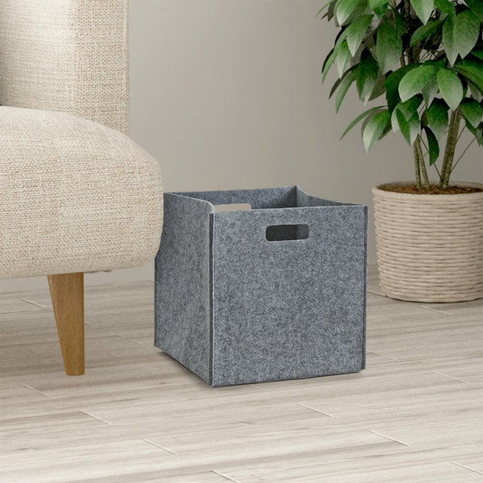 Aberto Design HMY-6360 Organizador de Escritorio de Fieltro, 24x24x24 cm