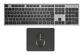 Teclado espaÑol pack gaming tacens zenith inalÁmbrico + ratÓn inalÁmbrico + alfombrilla
