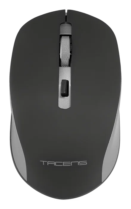 Tacens Combo Gaming Inalámbrico ZENITHES - Teclado Español Full-Size QWERTY, Ratón Óptico 3200 DPI, Alfombrilla de Precisión - Gris - Kit 3-en-1 con SmartKey Copilot AI
