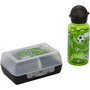 Emsa Kinder Set Botella de Agua 0,4l y Fiambrera Fútbol