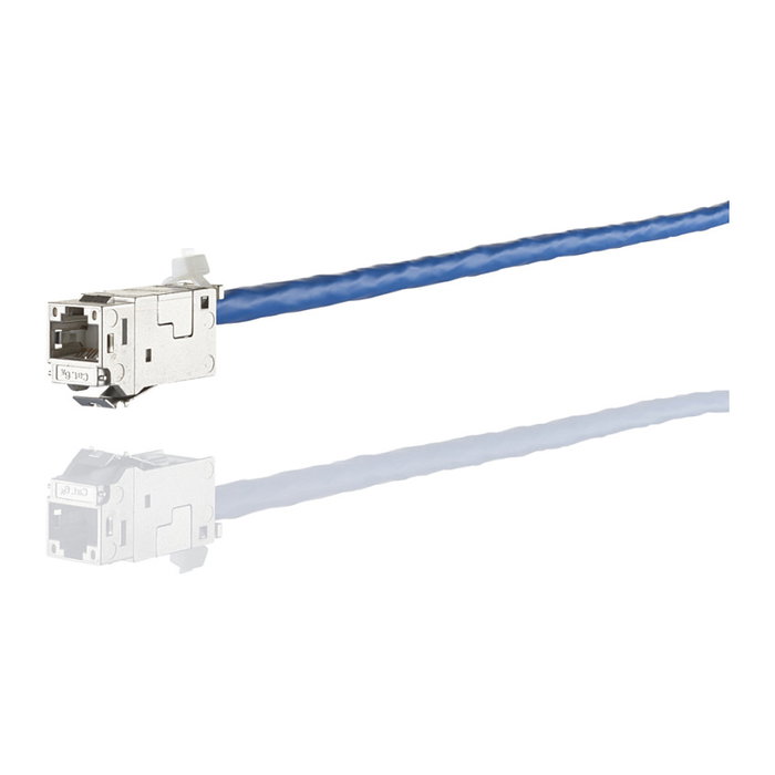 METZ CONNECT 130910KI Módulo Jack Keystone RJ-45 Hembra Cat.6A Plano Metálico