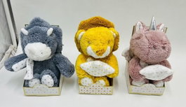 DKD Home Decor Surtido de Peluches de Poliéster 10x10x15 cm