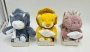 DKD Home Decor Surtido de Peluches de Poliéster 10x10x15 cm