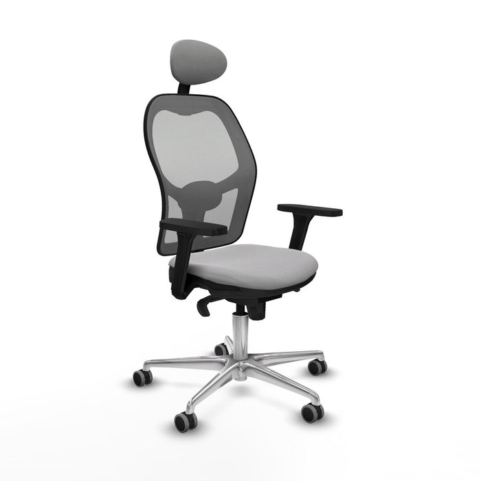 PIQUERAS Y CRESPO Silla de Oficina Jorquera con Mecanismo Sincro, Brazos 3D y Cabecero Fijo PIQUERAS Y CRESPO Silla de Oficina Jorquera con Mecanismo Sincro, Brazos 3D y Cabecero Fijo
