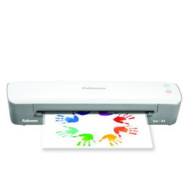 Fellowes Plastificadora Ion A3, Hasta Formato A3 y 125 Micras, Apagado Automático, Sistema Anti-Atascos, Blanco/Gris, 4560201