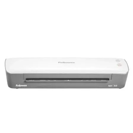 Fellowes Plastificadora Ion A3, Hasta A3 y 125 Micras, Blanca y Gris, N.º de artículo: 4560201