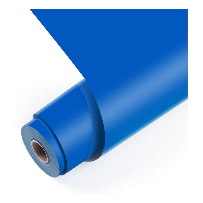 LOKLiK Europe Vinilo adhesivo permanente Mate - Azul real - 30,5 x 180 cm
