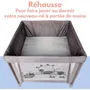Bambisol Parque Cuna Plegable Bebé 90x90cm 2 Niveles Dormir Bolsa Transporte Zona Juegos