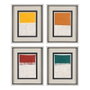 Cuadro Pintura Abstracto 4/M 44 X 54 cm (Set de 4)