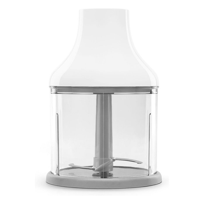 Smeg HBF03WHEU Batidora de Inmersión 700W con Vaso 1.4L y Picadora Blanco