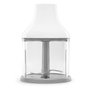 Smeg HBF03WHEU Batidora de Inmersión 700W con Vaso 1.4L y Picadora Blanco