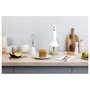 Smeg HBF03WHEU Batidora de Inmersión 700W con Vaso 1.4L y Picadora Blanco