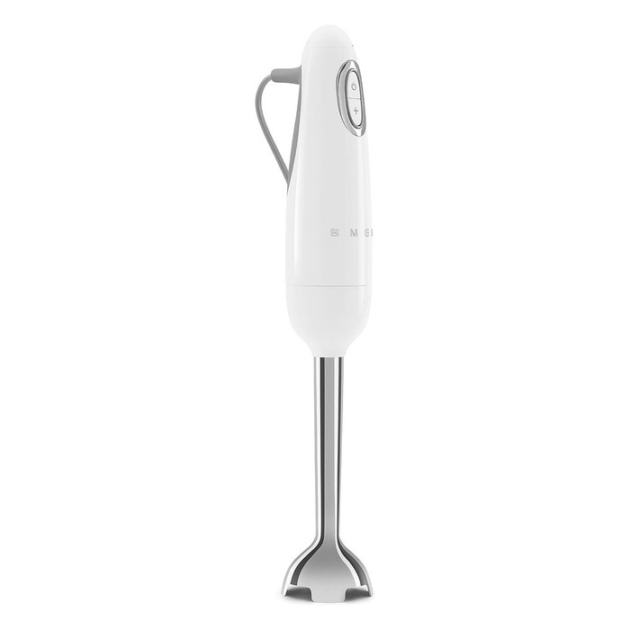 Smeg HBF03WHEU Batidora de Inmersión 700W con Vaso 1.4L y Picadora Blanco