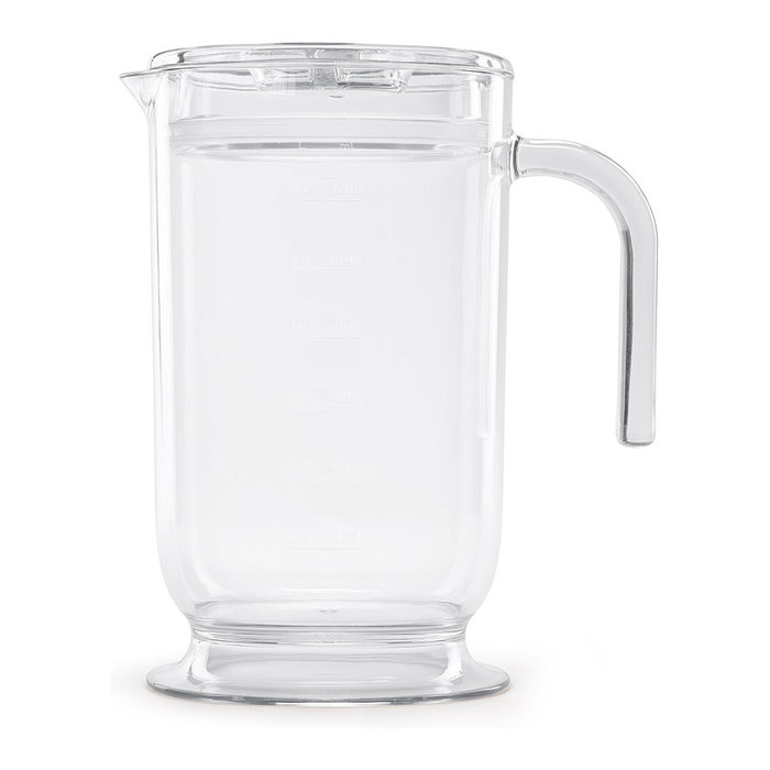Smeg HBF03WHEU Batidora de Inmersión 700W con Vaso 1.4L y Picadora Blanco