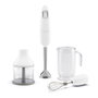 Smeg HBF03WHEU Batidora de Inmersión 700W con Vaso 1.4L y Picadora Blanco