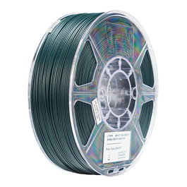 eSUN Filamento ABS con Fibra de Carbono (ABS-CF) 1.75mm - Verde Oscuro (Dark Green) - 1 kg para Impresora 3D