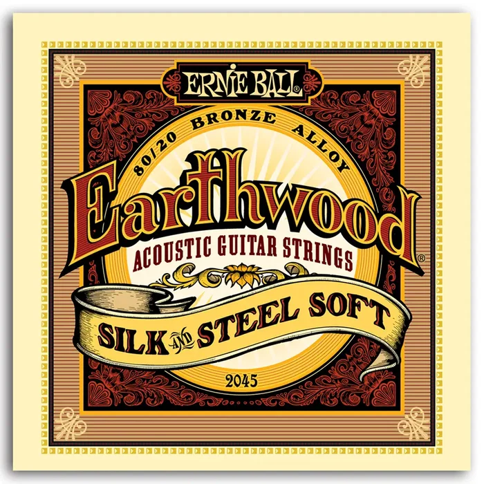 Ernieball Cuerdas Acústica Earthwood 80/20 Bronze Rock & Blues 10-52