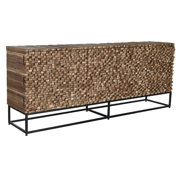DKD Home Decor Buffet de Teca Reciclada CUBIC COLLECTION