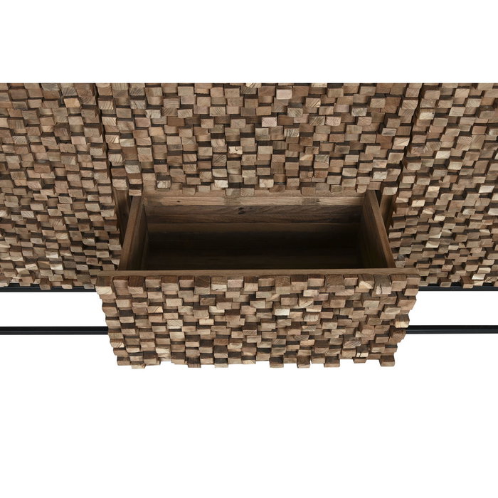 DKD Home Decor Buffet de Teca Reciclada CUBIC COLLECTION
