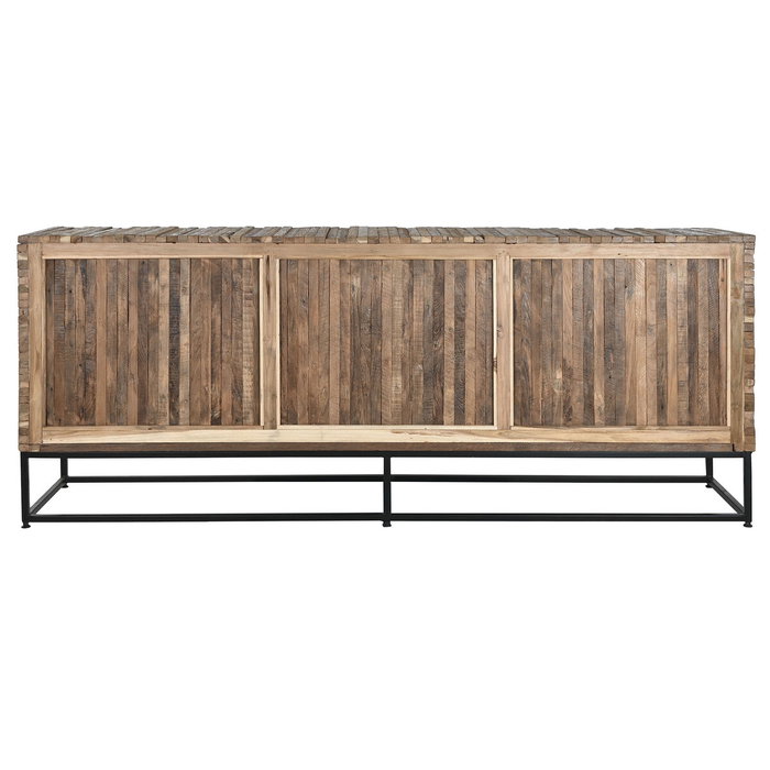 DKD Home Decor Buffet de Teca Reciclada CUBIC COLLECTION