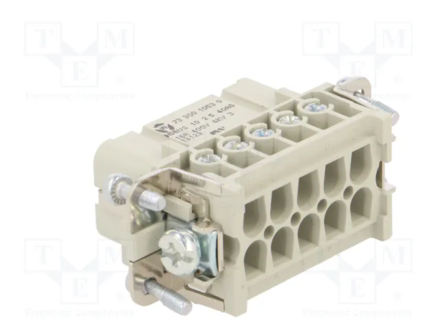 WIELAND Conector HDC Hembra 10 Pines Tamaño 10A WIELAND Conector HDC Hembra 10 Pines Tamaño 10A