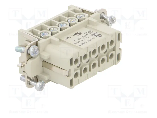 WIELAND Conector HDC Hembra 10 Pines Tamaño 10A WIELAND Conector HDC Hembra 10 Pines Tamaño 10A