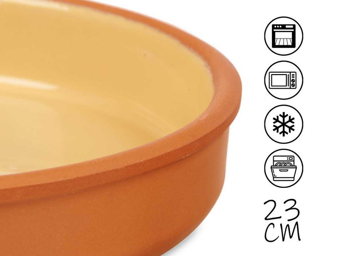 La Dehesa Cazuela Barro 23 cm Color Mostaza (Set de 10) La Dehesa Cazuela Barro 23 cm Color Mostaza (Set de 10)