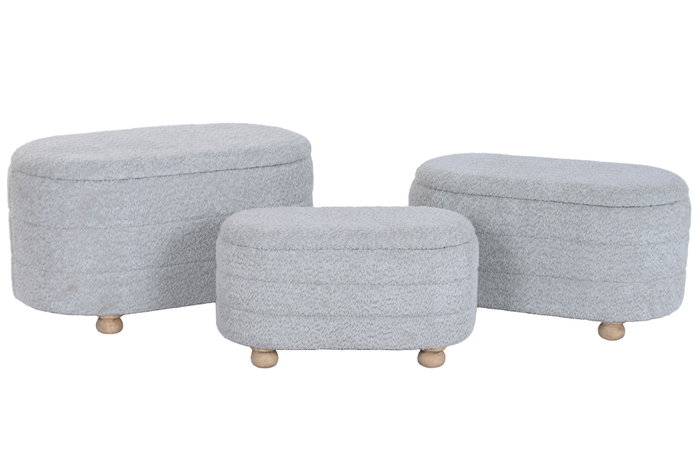 DKD Home Decor Set de 3 Piezas Verde y Marrón