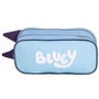 Estuche Portatodo 2 Compartimentos Bluey Azul