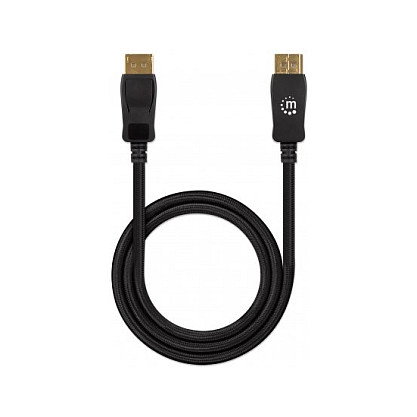 MANHATTAN Cable DisplayPort 1.4 8K 60Hz 2m Negro MANHATTAN Cable DisplayPort 1.4 8K 60Hz 2m Negro