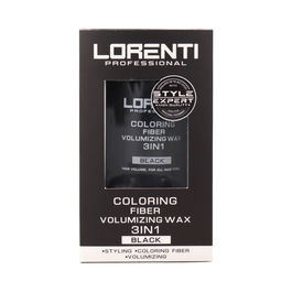 Lorenti Cera Voluminizadora 3 En 1 Negro 30 gr para Definir y Crear Texturas