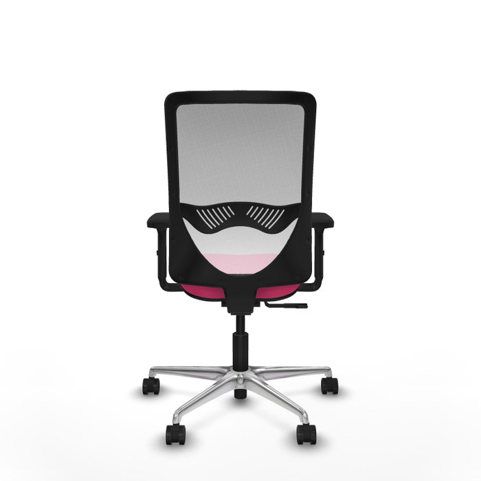 PIQUERAS Y CRESPO Silla de oficina Zulema Rosa y Blanco con Mecanismo Sincro PIQUERAS Y CRESPO Silla de oficina Zulema Rosa y Blanco con Mecanismo Sincro