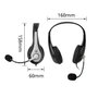 Ewent EW3565 Auriculares de Diadema con Micrófono USB