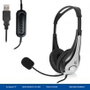 Ewent Auricular EW3565 con Micrófono - Cascos Gaming con Cable