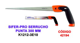 SIFER-PRO Serrucho Punta 300 mm Pladur/Escayola K1212-3E10