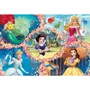 Liscianigiochi Rompecabezas MaxiFloor Doble Cara Princesas - 2 x 60 Piezas - Puzzle Infantil a Partir de 4 Años