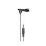 Audio-Technica ATR3350xIS Micrófono de Corbata/Solapa Alámbrico Omnidireccional, 3.5 mm, Negro, con Batería LR44 e Interruptor On/Off