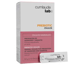 Cumlaude Lab Ovulos Prebiotic 10 x 3 gr Bienestar Íntimo para Prevención Vaginosis y Vaginitis