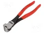 KNIPEX Alicates de corte de frente 200 mm con fase lateral