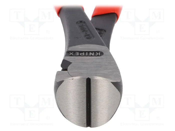 KNIPEX Alicates de corte de frente 200 mm con fase lateral