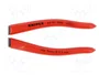 KNIPEX Alicates de corte de frente 200 mm con fase lateral